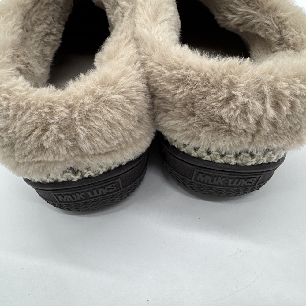 Muk Luks‎ Women's Slipper Shoes Faux Fur Lined 7-8 - Picture 6 of 10
